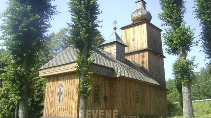Dřevěný chrám sv. Kosmy a Damiána Vyšný Komárnik
