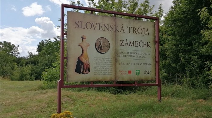 Zámeček - Slovenská Trója, Archeopark Nitriansky Hrádok