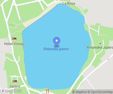 Vinianske jezero - Mapa